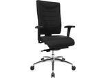 Schäfer Shop Select Bürostuhl SSI PROLINE P3+, Synchronmechanik, ohne Armlehnen, Lendenwirbelstütze, 3D-Sitzgelenk, schwarz
