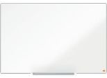 nobo Whiteboard Prestige, Stahl, weiß emailliert, magnethaftend, B 900 x H 600 mm