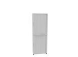 Querrollladenschrank, zweiteilig, B 800 mm, 6 OH, weiß