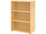 RRegale Breno, 3 OH, 28 kg je Boden, B 800 x T 400 x H 1100 mm, Spanplatte, Ahorn
