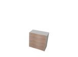 HR-Schrank X-TIME-WORK, 2 Auszüge, 860 x 430 x 860 mm, Ulme