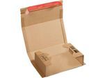 ColomPac Wickelverpackung CP 020, mit Selbstklebeverschluss, Wellpappe, braun, B 328 x T 200 x H 80 mm (B5), 20 Stück