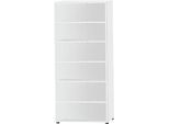 Schäfer Shop Select Regal, 6 OH, B 800 x T 420 x H 2240 mm, weiß