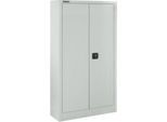 Schäfer Shop Select Aktenschrank, abschließbar, Höhe 1585 mm, Breite 800 mm, lichtgrau RAL 7035