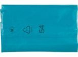 Deiss Abfallsäcke, 240 Liter, Recycling-LDPE, reißfest und vielseitig, B 800+400 x H 1200 mm, blau, 200 Stück