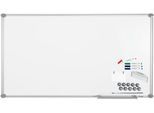 MAUL Whiteboard Premium 2000 SET, silber, kunststoffbeschichtet, 1800 x 900 mm