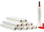 Sparset 12 Rollen PE-Stretchfolie + 1 Griff-Set