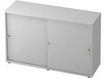 Schiebetürenschrank TOPAS LINE, 2 OH, lichtgrau/lichtgrau