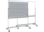 Mobile Planungstafel Eichner, für 45 Auftragstaschen, B 1550 x T 640 x H 1945 mm