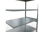 SCHULTE Lagertechnik Fachbodenregal - Stecksystem MULTIplus 250 Anbauregal - 2500x1300x800 mm, Typ 250 kg