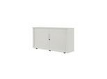 Rollladenschrank, 2 OH, 1teilig, ohne Mitteltrennwand, B 1350 mm, silber