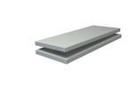 Fachboden, für Steckregal, 800 x 300 mm, weiß, 2 Stück