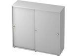 Schiebetürenschrank TOPAS LINE, 3 OH, lichtgrau/lichtgrau