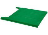Ablagefach Eichner Flat, für Wandsortierer, Füllhöhe 9 mm, B 240 x T 15 x H 302 mm, grün