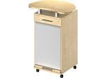Schäfer Shop Genius Multimobil TETRIS WOOD, B 822 x T 580 x H 1118 mm, Ahorn-Dekor