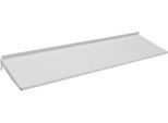 ESD-Stahlboden Treston M 1500, für TED-Arbeitstisch, bis 50 kg, neigbar, B 1490 x T 400 mm, epoxidpulverbeschichteter Stahl, lichtgrau