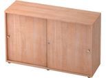 Schiebetürenschrank TOPAS LINE, 2 OH, Nussbaum/Nussbaum
