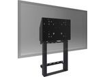 Monitor Wandhalterung e.BOX®, für 1 Display bis 86" & bis 120 kg, elektrisch höhenverstellbar, Anti-Kollisionsschutz, Kabelbox, VESA, Stahl, schwarz