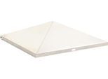V-Part Deckel für Ascher-Papierkorb Pyramide, geschlossen, pyramidenförmig, Edelstahl, B 365 x T 345 x H 95 mm, edelstahl