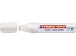 Kreidemarker edding 4090 4-15mm, 5 x weiß