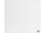 Nobo Glas-Whiteboard, Sicherheitsglas, rahmenlos, magnethaftend, B 450 x H 450 mm, weiß