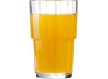 Longdrinkglas , Volumen 0,27 l, bruchsicher, stapelbar, glasklar, 6 Stück