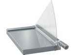 Hebelschneider Leitz Precision Office Pro A3, bis A3, bis 25 Blatt, beleuchtete Schneidkante, Ableselineal, Klingenschutz, Edelstahl und Glas
