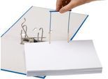 Archiv-Abheftbügel Bankers Box ProClip, mit Aufreihstiften, 50 Stück, blau