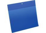 Neodym-Magnettaschen B 297 x 210 mm (A4 quer), 10 Stück, blau