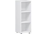 Regal PALENQUE, 3 OH, B 400 x T 400 x H 1104 mm, weiß