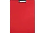 ALCO Klemmbrett, DIN A3 hoch, Kunststoff, rot