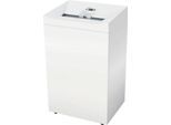 Medienvernichter HSM StoreEx OMDD 130, für CD´s/DVD´s/Kreditkarten, Partikelschnitt 2,2 x 4 mm, P-4, 51 l Auffangvolumen, weiß