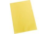 Schäfer Shop Select Sichthülle, DIN A4, genarbt, 25 Stück, gelb