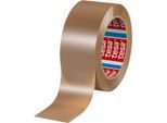 Packband tesa® 60418, L 132 m x B 50 mm, 85 % Recycling-PET, braun