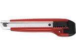 Cuttermesser Premium, Kunststoff, Rastautomatik, mit Aufhängeöse & Abbrechvorrichtung, 18 mm