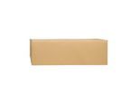 Wellpapp-Faltkartons, 2-wellig, 600 x 200 x 200 mm, braun
