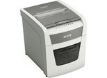 Leitz IQ Autofeed Small Office 50 Aktenvernichter P4, Vollautomatik, Partikelschnitt 4 x 30 mm, 20 l, 50 Blatt Schnittleistung, weiß
