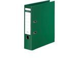 Ordner Schäfer Shop Select, DIN A4, Rückenbreite 80 mm, Griffloch, auswechselbares Rückenschild, Polypropylen, 1 Stück, grün