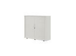 Rollladenschrank, 3 OH, 1teilig, ohne Mitteltrennwand, B 1200 mm, silber