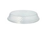 Deckel für Menüteller Papstar Circulware by Havel, Mehrweg, rund, mikrowellen- & spülmaschinengeeignet, recycelbar, Ø 227 x H 41 mm, PP, transparent, 12 Stück