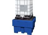 IBC Station PE Stellfl. mit PE-Gitterrost 1280x1660x860 mm
