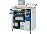 Computer-Station adlatus Typ 6001, B 1030 x T 660 x H 1100 mm, fahrbar
