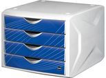 Schubladenbox "Chameleon" blau