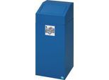 VAR Wertstoffsammler, Inhalt 45 Liter, enzianblau