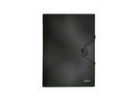 Projektmappe Leitz Solid, 5 Fächer, 1 Zusatzfach, Format DIN A4, schwarz