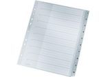 LEITZ® Kunstoffregister, Zahlen 1-10 (10 Blätter), Nr. 1280