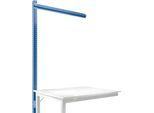 Aufbauportal f. Ansatztisch STANDARD Arbeitstisch-/Werkbanksystem UNIVERSAL/PROFI, 1250 mm, brillantblau