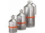 Transportkanne, Edelstahl 1.4301, 2 l, Ø 130 x H 295 mm, Schraubkappe mit flexibler Welle