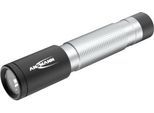 LED Taschenlampe Ansmann Daily Use 50B, inkl. 1× Micro AAA, 55 lm, 16,5 h, bis zu 36 m, L 85 x Ø 18 mm, Aluminiumgehäuse, schwarz-grau