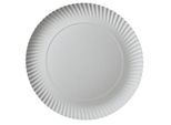 Pappteller Papstar Pure, Einweg, rund, Ø 290 mm, lebensmittelecht, FSC®-zertifiziert & kompostierbar, weiß, 2 x 100 Stück